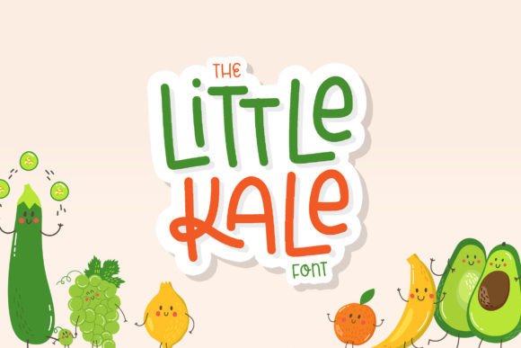 A Little Kale: The Handwritten Display Font for Quirky Campaigns