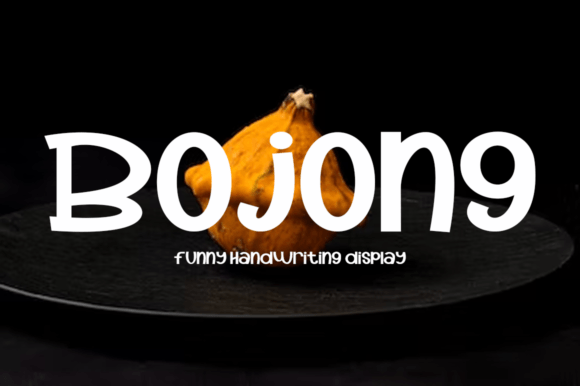 Bojong Font for Creative Handmade Projects