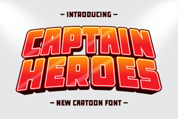 Bring Bold Visuals with Captain Heroes Font