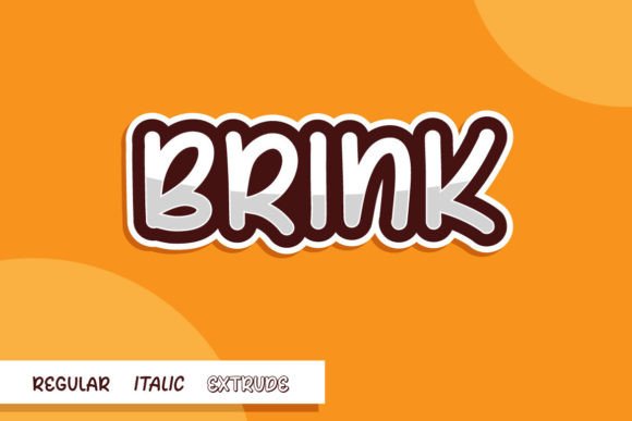 Brinx: A Playful Display Font for Professional Branding