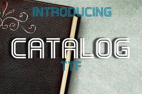 Catalog Typeface: Elevate Your Handmade Shop Branding