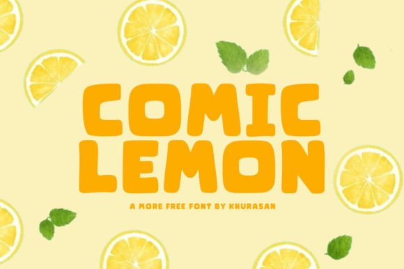 Comic Lemon: A Modern Font for Editorial Design