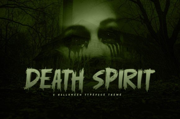 Death Spirit Font for Halloween Campaigns and Horror-Themed Design