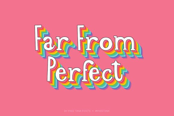 Far from Perfect: The Creative Typeface for Memorable Branding