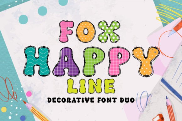 Fox Happy Duo: A Stylish Font Pair for Editorial Design