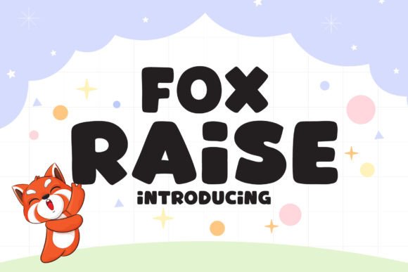 Fox Raise Font for Lively Website Design