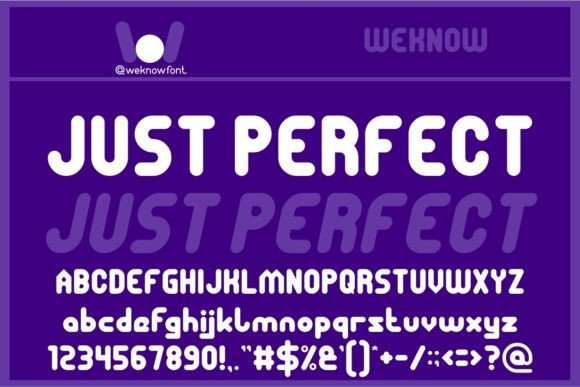 Just Perfect Font for Professional Branding and Creative Projects