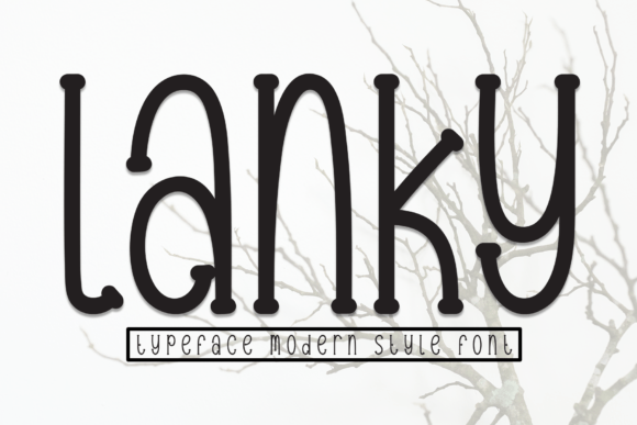 Lanky: A Sweet Display Font for Engaging Editorial Design