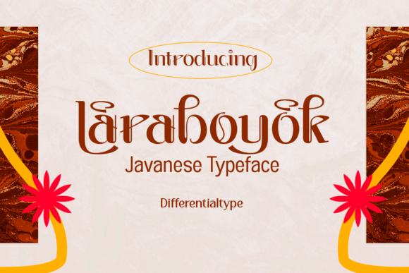 Laraboyok: The Ethnic Display Font for Authentic Branding
