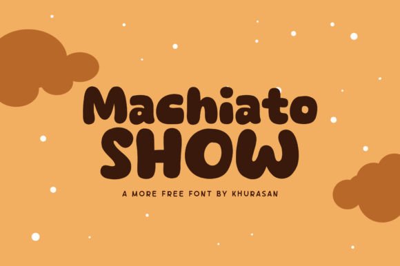 Machiato Show Font for Modern Editorial Design