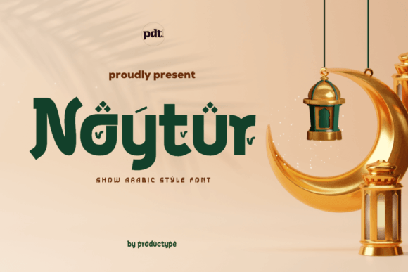 Noytur: A Display Font That Elevates Campaign Creativity