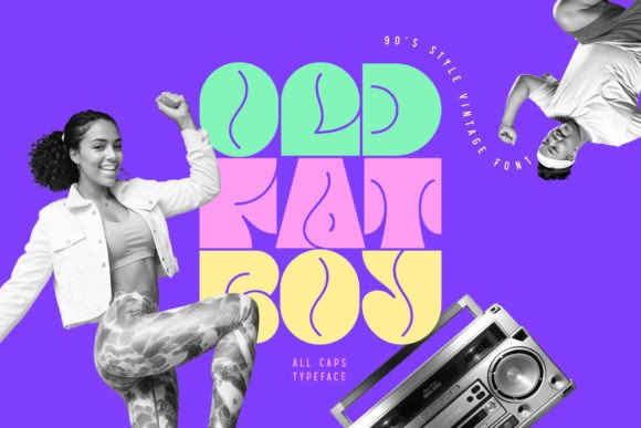 Old Fat Boy: The Vintage Display Font for Bold Campaigns