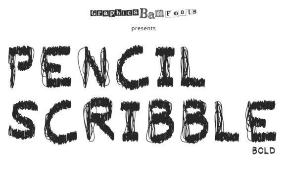 Pencil Scribble Bold: The Modern Display Typeface for Viral Campaigns