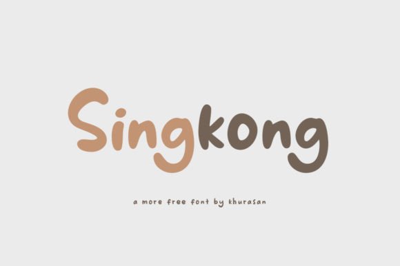 Singkong Font for Creative Handmade Projects