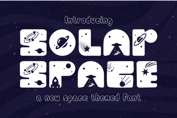 Solar Space: The Futuristic Typeface for Modern Web Design