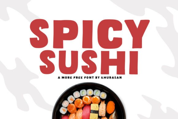 Spicy Sushi: A Modern Handwritten Font for Digital Creatives