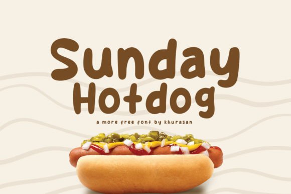 Sunday Hotdog Font for Modern Web Design
