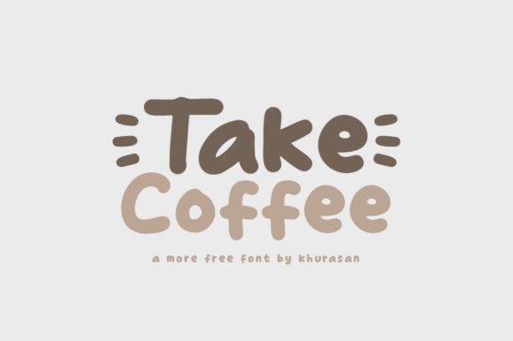 Take Coffee: A Stylish Font for Modern Branding Projects