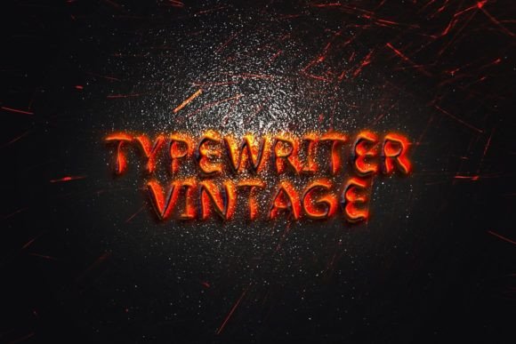 Typewriter Vintage for Bold Brand Messaging