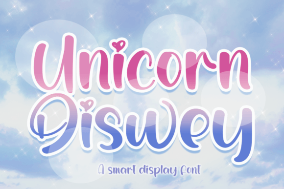 Unicorn Diswey: A Display Font for Editorial Elegance