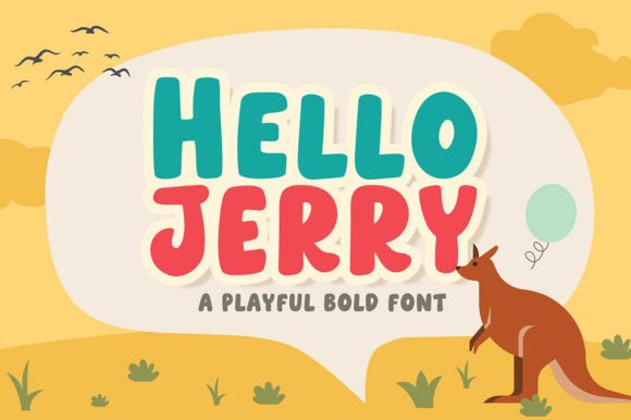 Upgrade Your Brand Identity with Hello Jerry Display Font